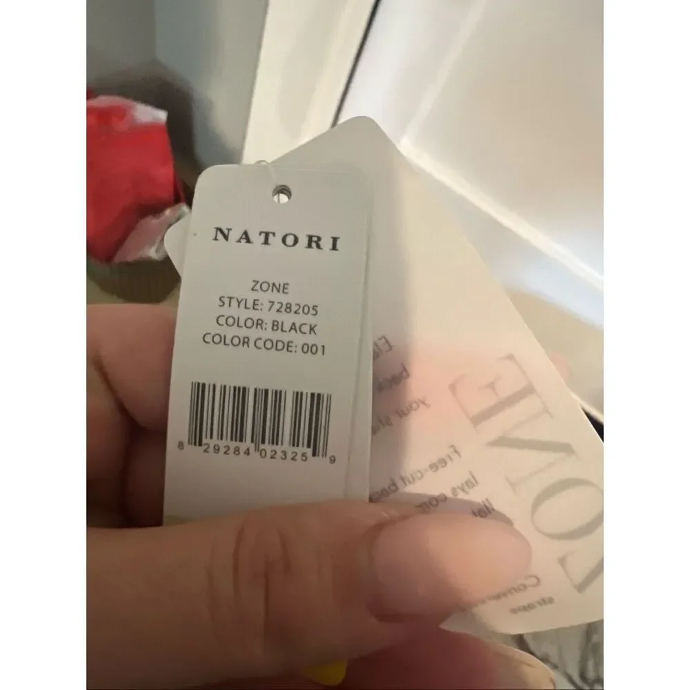Natori NWT Full Fit Zone Front Close Bra Black 32B